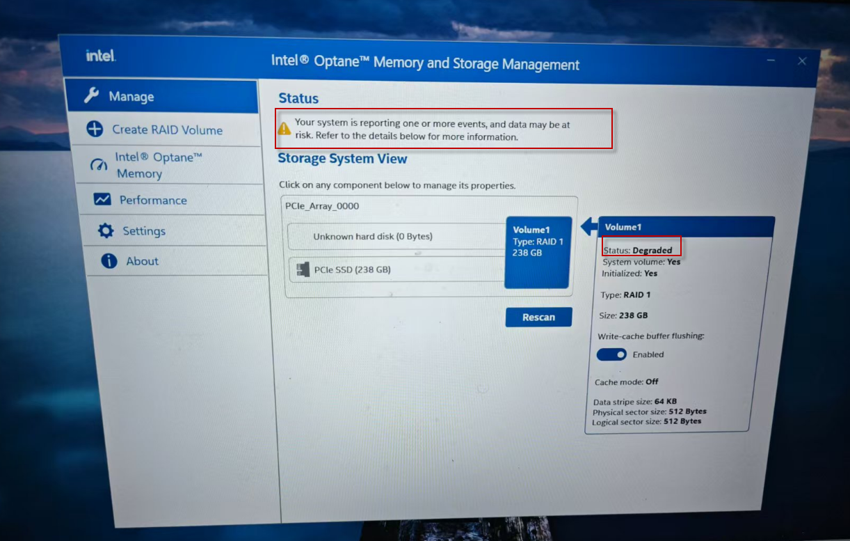 A computer screen shot of a computer
Description automatically generated