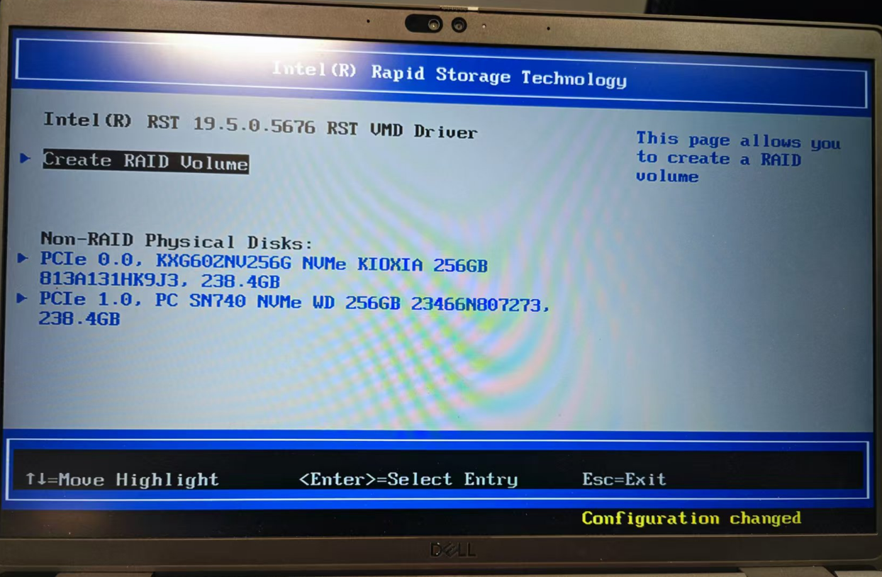 A computer screen with a blue and white screen
Description automatically generated