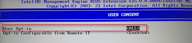 A computer screen with a blue and white text
Description automatically generated