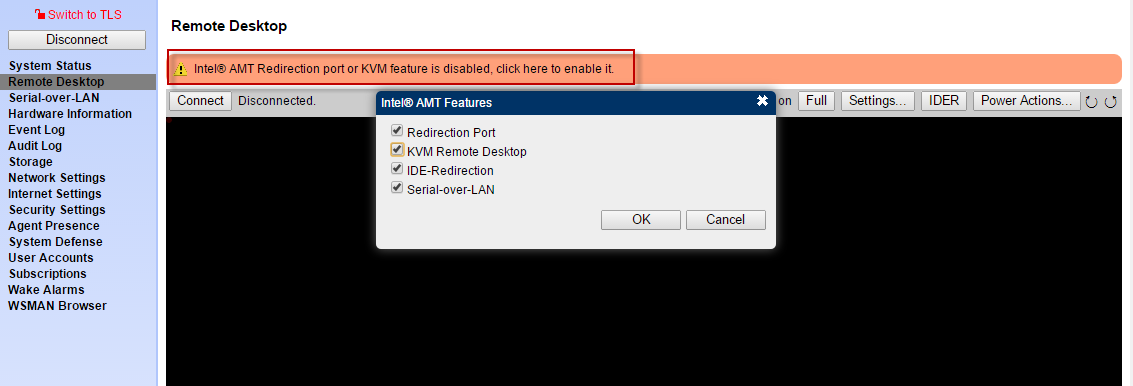 A computer screen with a message box
Description automatically generated