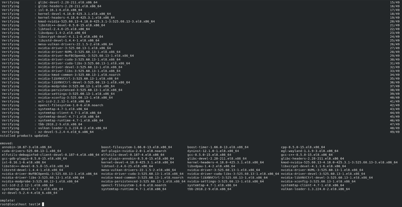 通过 Nvidia官方 驱动程序存储库来安装Red Hat Enterprise Linux 8 NVIDIA显卡驱动 通过 Nvidia官方 驱动程序存储库来安装Red Hat Enterprise Linux 8 NVIDIA显卡驱动