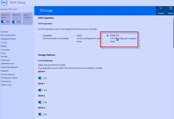 Precision 7865 AMD SW RAID APP 创建和删除RAID使用教程 Precision 7865 AMD SW RAID APP 创建和删除RAID使用教程