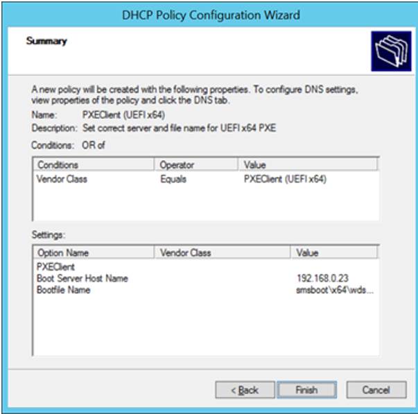 Enable BIOS and UEFI Boot for PXE in DHCP Enable BIOS and UEFI Boot for PXE in DHCP