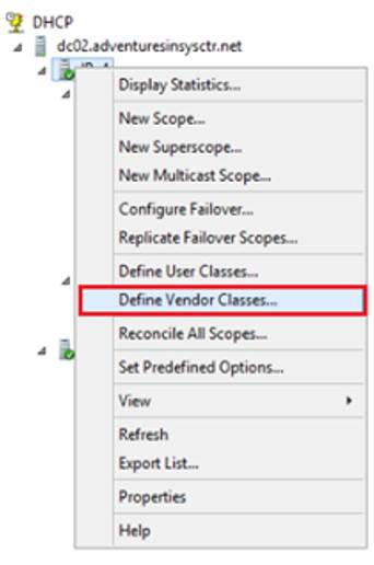 Enable BIOS and UEFI Boot for PXE in DHCP Enable BIOS and UEFI Boot for PXE in DHCP
