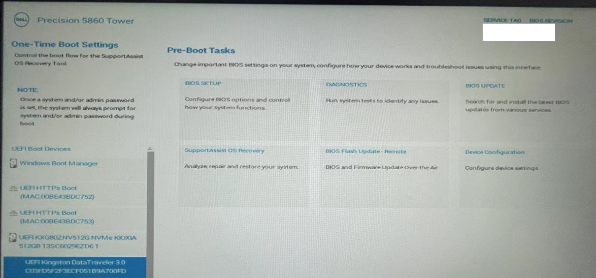 图解Precision T5860集成RAID控制器RAID ON 模式下安装WINDOWS 11 图解Precision T5860集成RAID控制器RAID ON 模式下安装WINDOWS 11